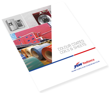 JSW Radiance Colour Coated Coils and Sheets